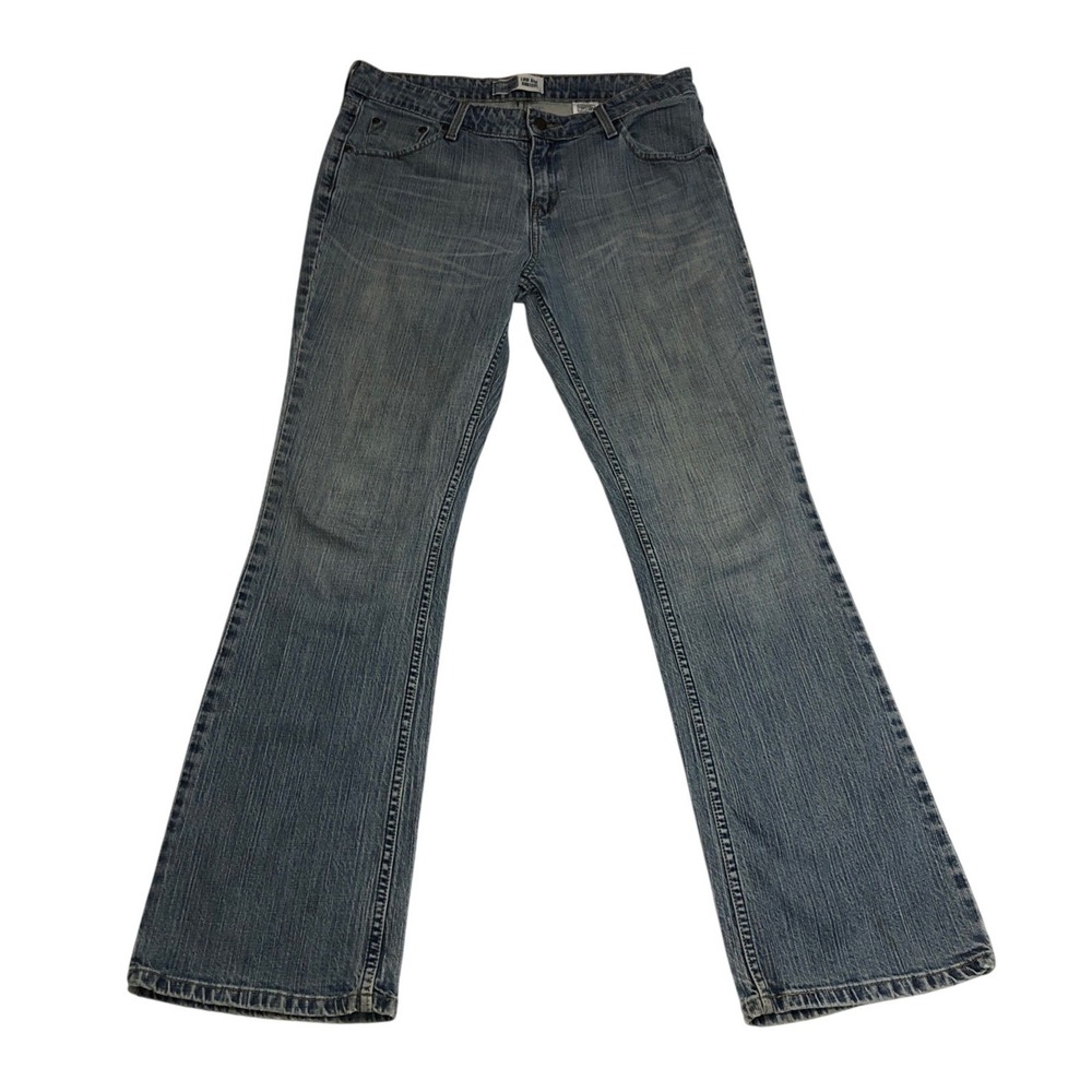 Signature‎ Levi Strauss Womens 12 Long Low Rise Bootcut Jeans Medium Wash Blue